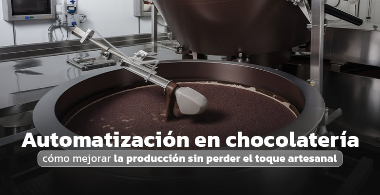 Automatización en chocolatería: mejora tu producción sin perder calidad artesanal