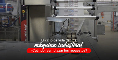 El ciclo de vida de una máquina industrial: ¿Cuándo reemplazar los repuestos?
