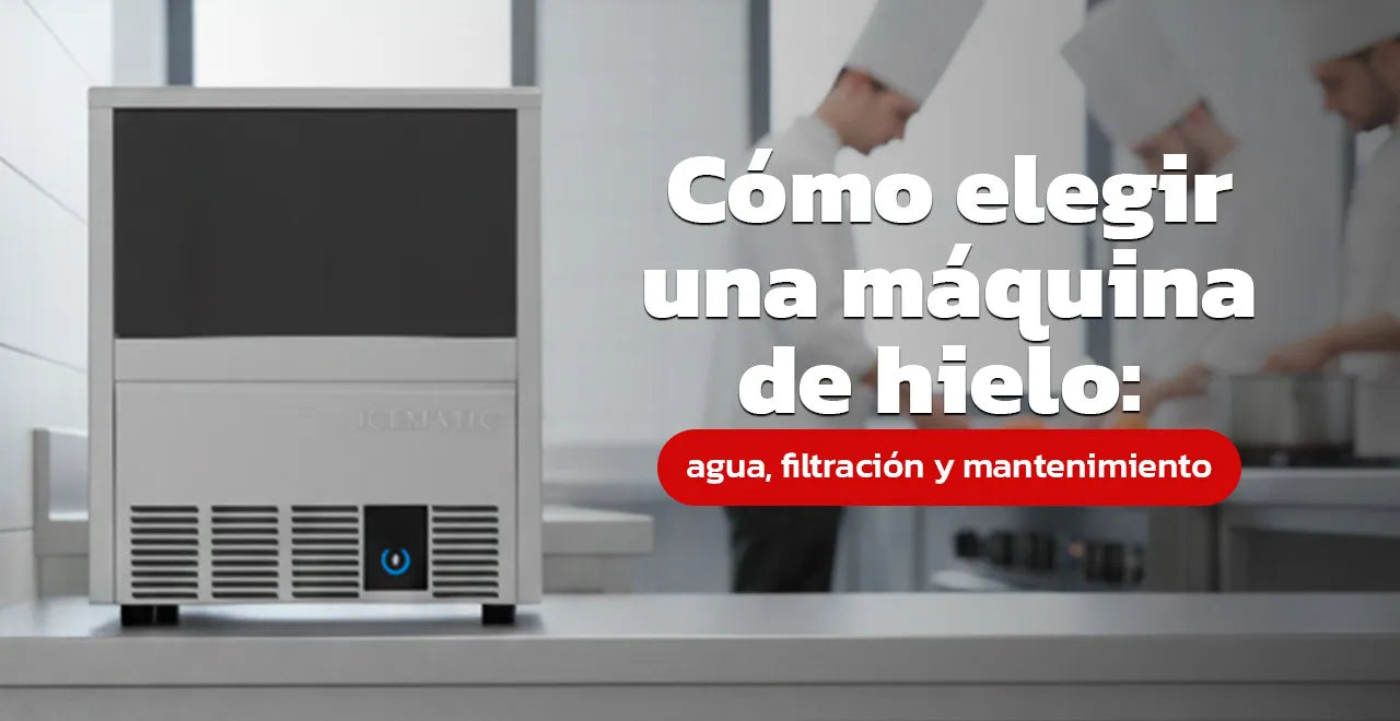 Cómo elegir una máquina de hielo