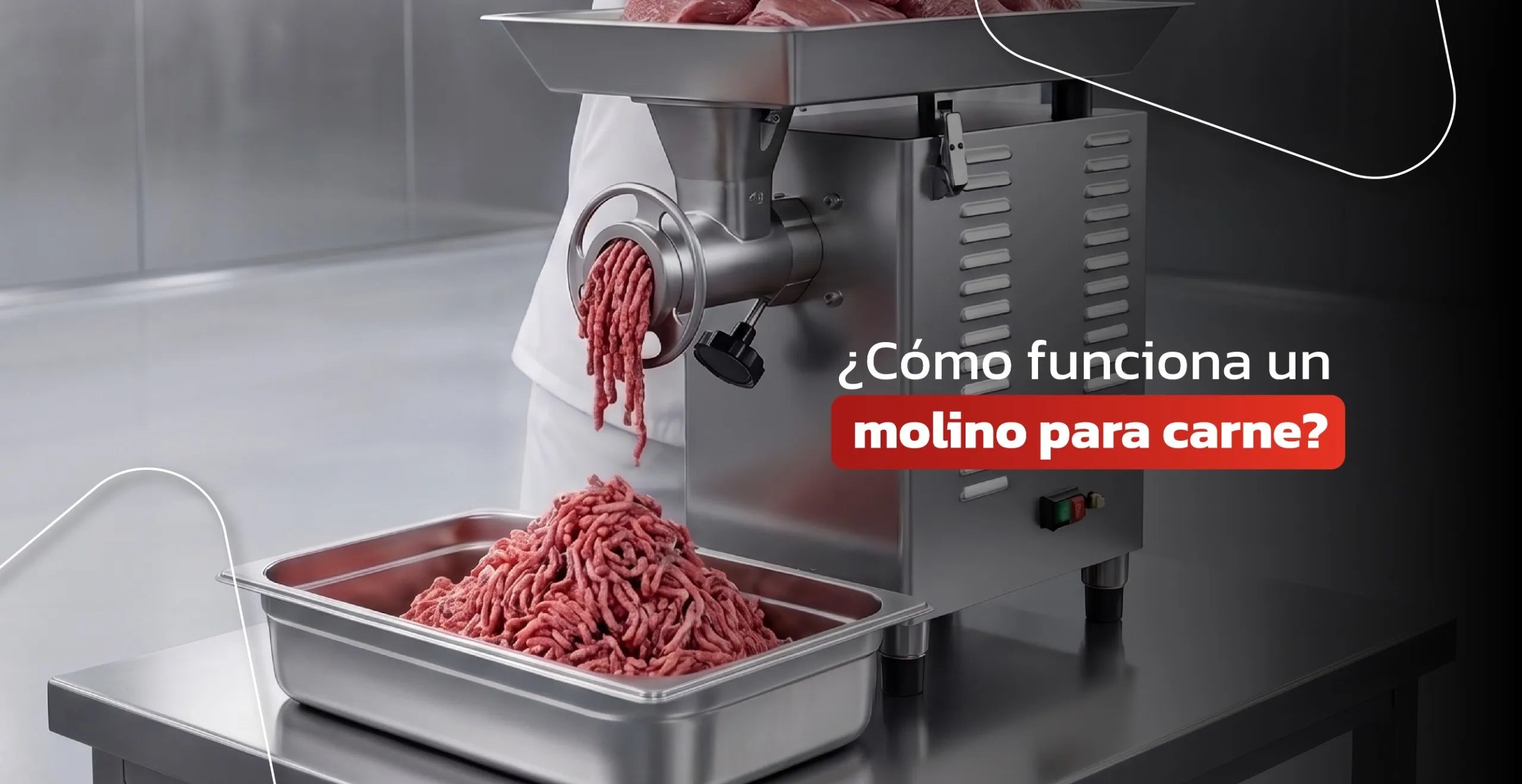  Como funciona un molino para carne