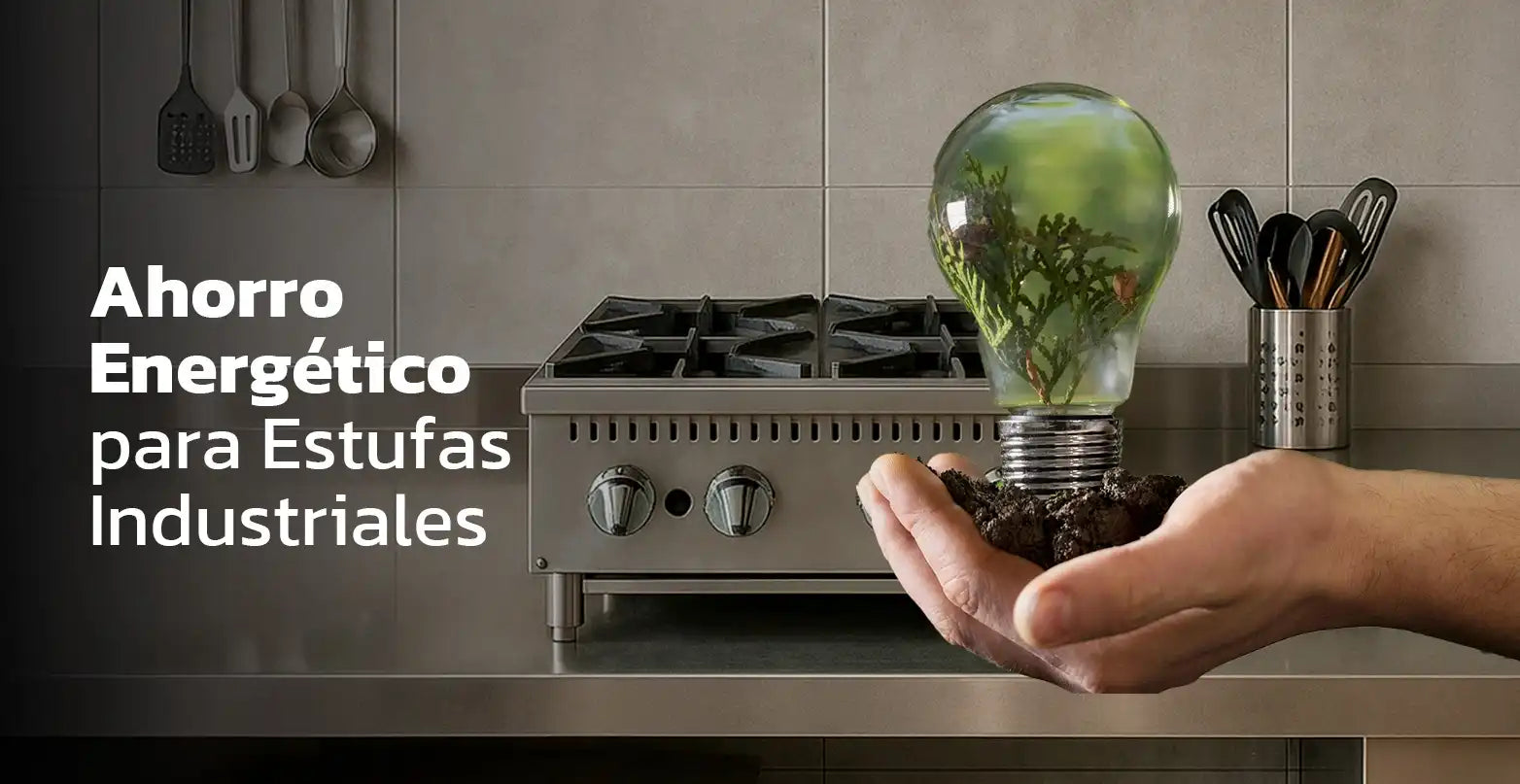 Guía de Ahorro Energético para Estufas Industriales en Plantas de Alimentos