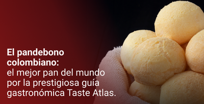 El pandebono colombiano: el mejor pan del mundo por la prestigiosa guía gastronómica Taste Atlas.