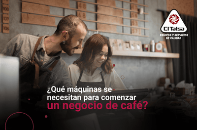 ¿Qué máquinas se necesitan para comenzar un negocio de café?