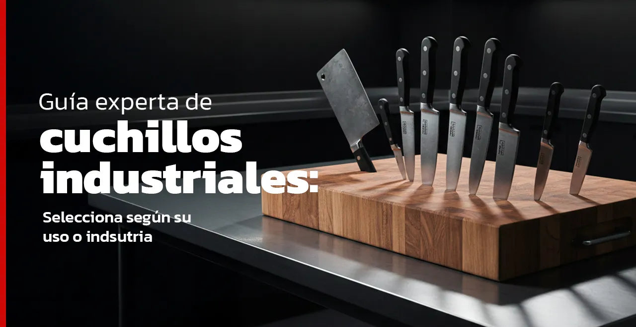 Guía experta de cuchillos industriales: Selecciona según su uso o industria