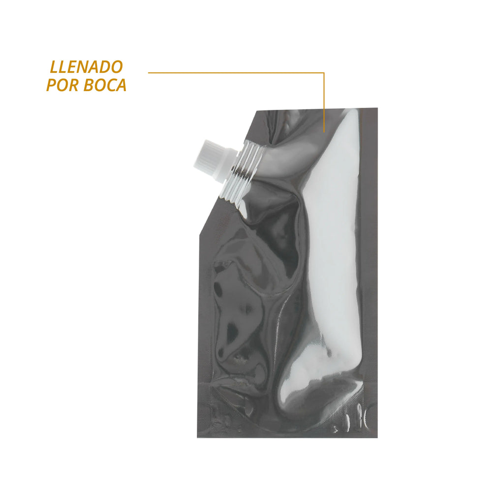 Bolsa flexible metalizada con Válvula Dosificadora Autosoportable - Talsa