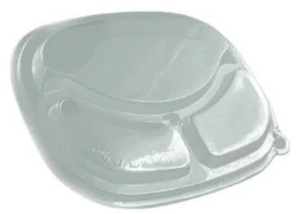 TAPA EMPAQ PLATOS 3DIVISIONES-BOPS*100