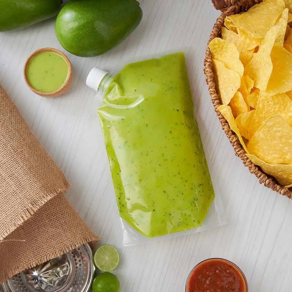 bolsa transparente con válvula para alimentos 16x24 cm - Talsa