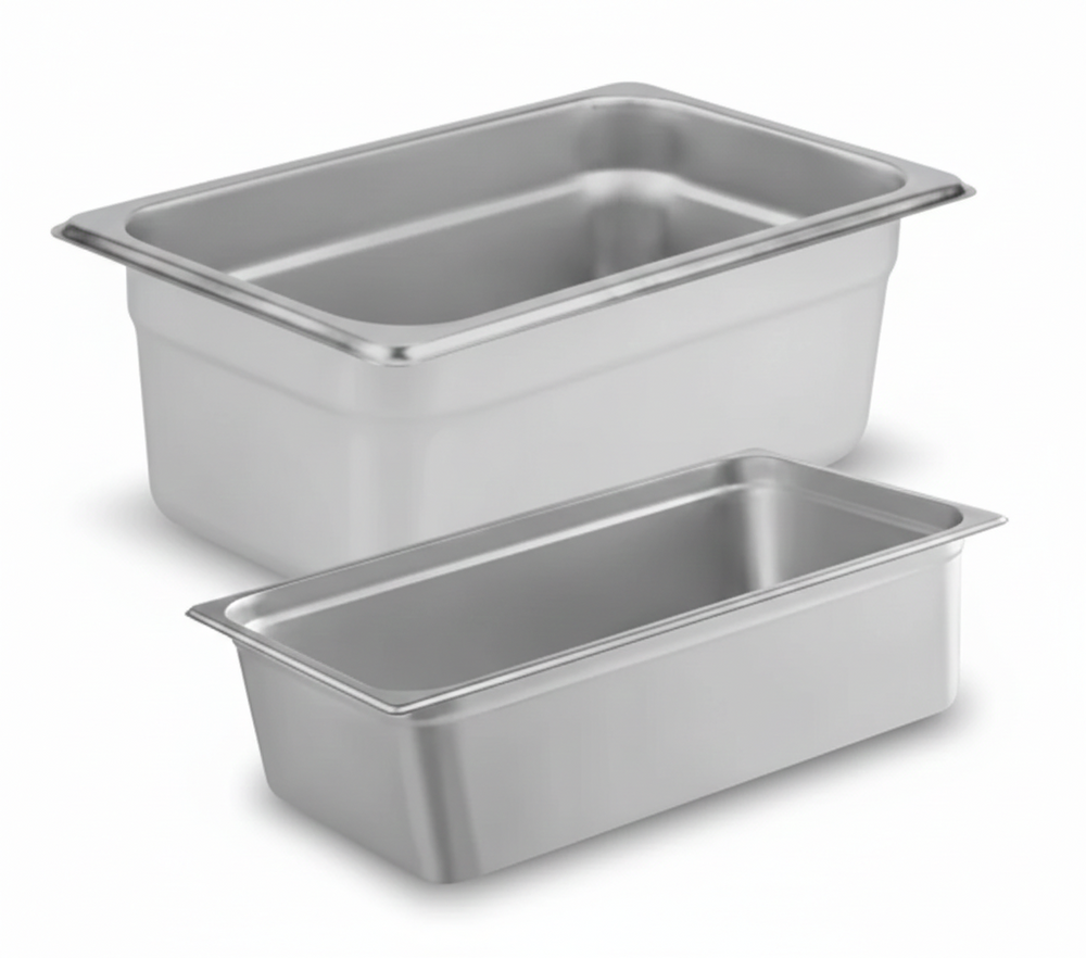 Azafate Full 100 mm Acero Inox