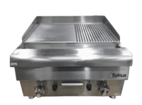 Plancha a gas de sobreponer
