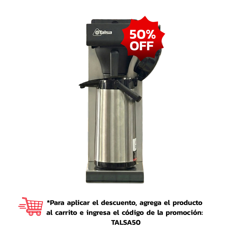 Cafetera de Goteo Profesional Orión — Café Filtrado en Grandes Volúmenes