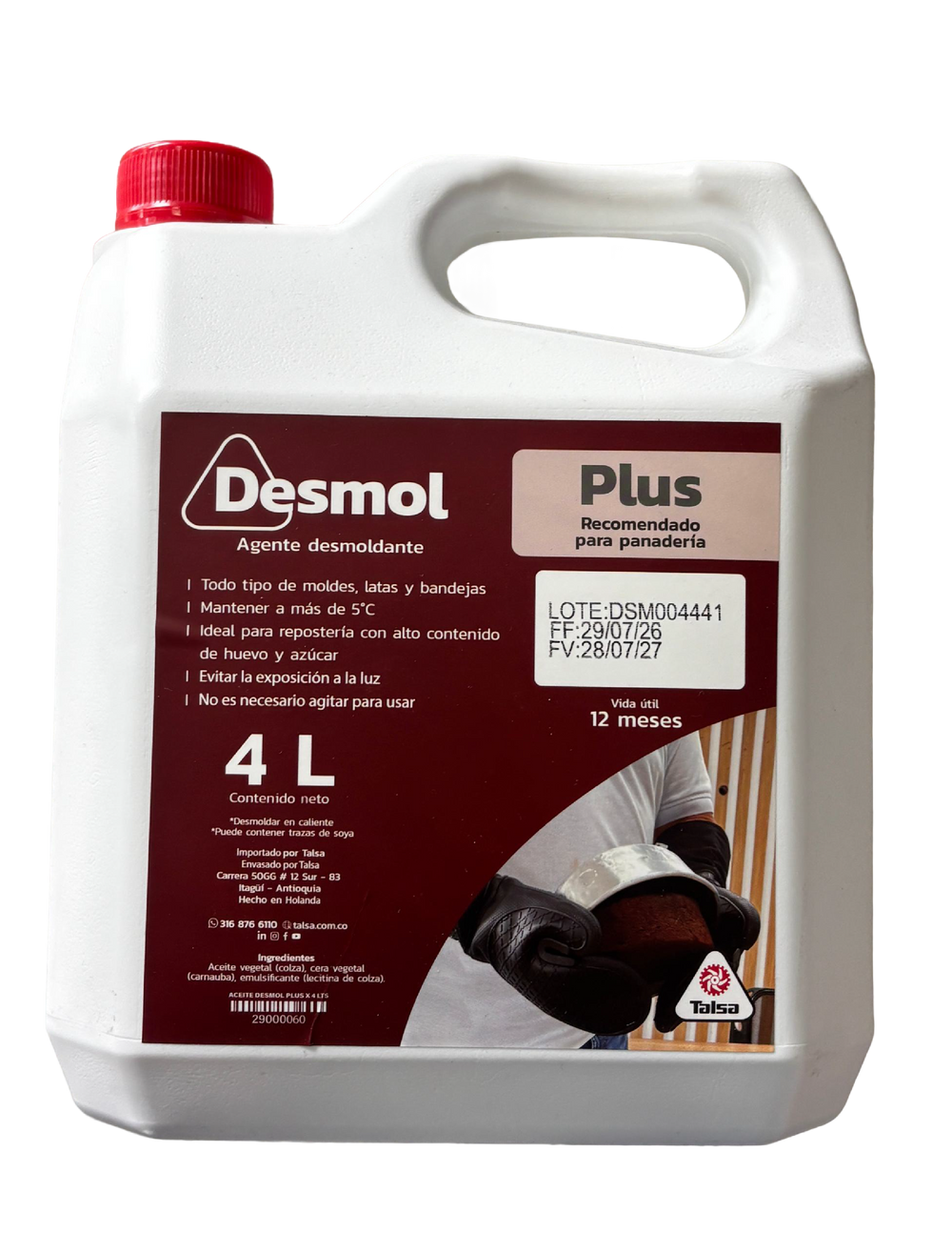 Aceite Desmol Plus x 4 Lts