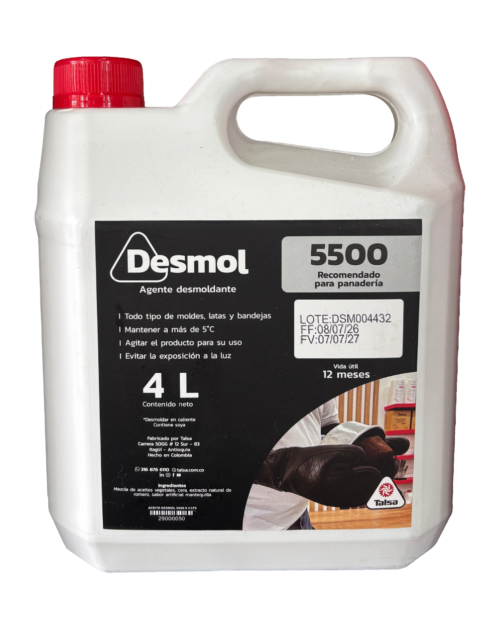 Aceite Desmol 5500 x 4 Litros