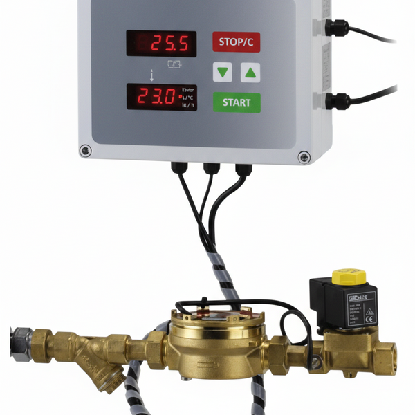 sodificador electrónico de agua industrial - 30 litros por minuto - talsa