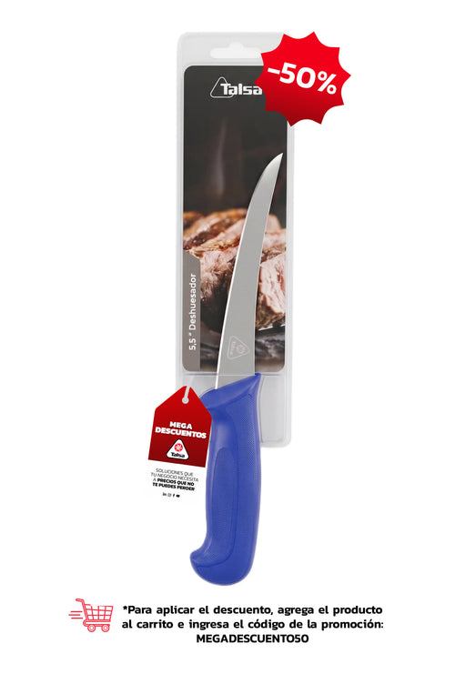 Cuchillo Deshuesador 5,5" Azul