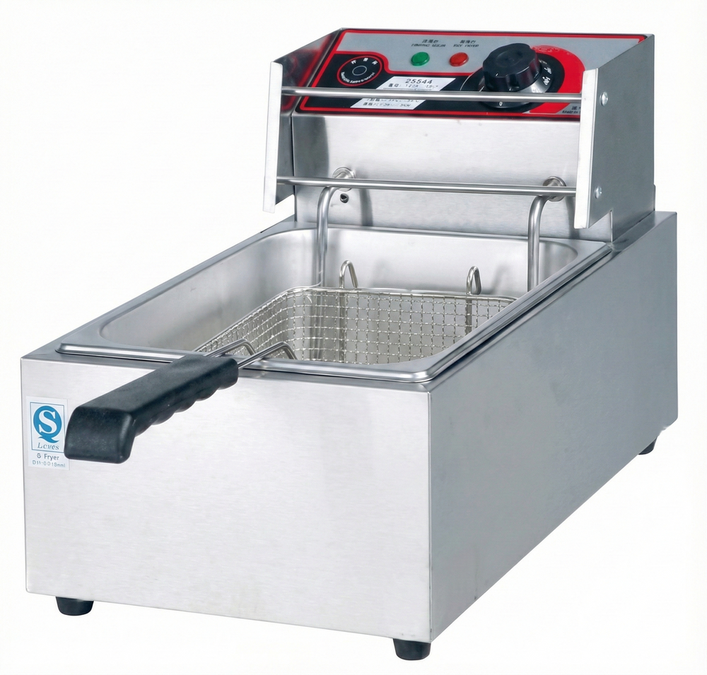 Freidora Eléctrica de Mesa 1 Tanque-OT-6L