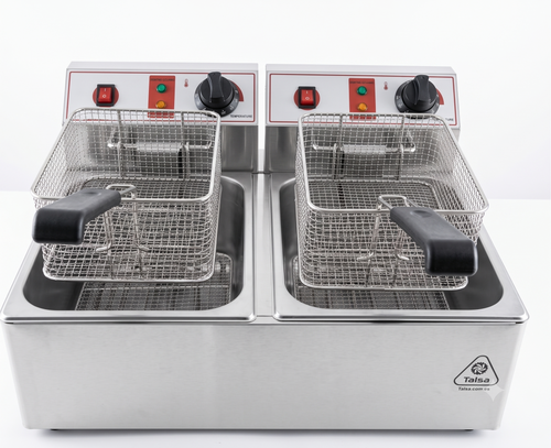 Freidora Eléctrica De Mesa 2 Tanques | Usada