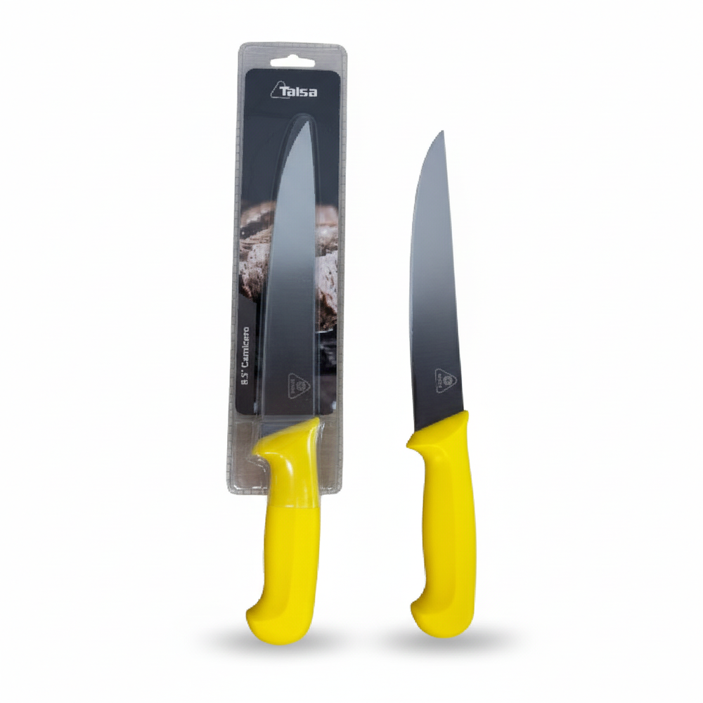 Cuchillo Carnicero 8,5" Amarillo 25040066