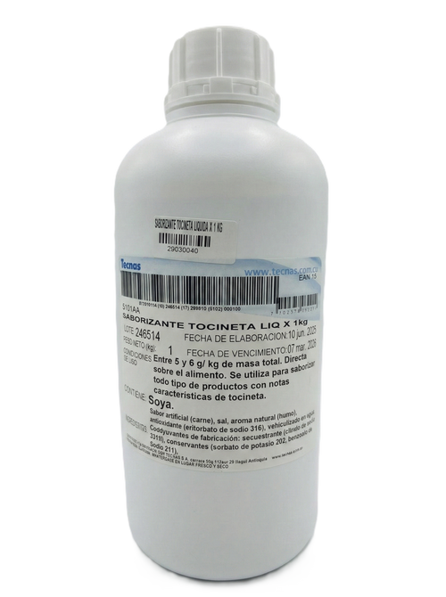 Saborizante Tocineta Liquida X 1 Kg