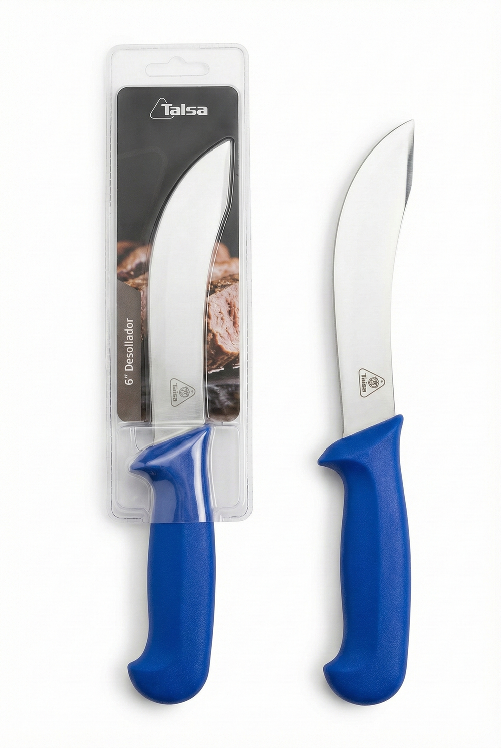 Cuchillo Desollador 6" Azul 25040063