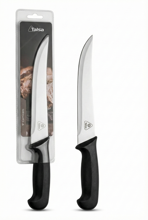 Cuchillo Carnicero 9" Negro 25040062