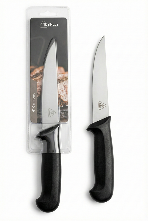 Cuchillo Carnicero 6" Negro 25040065
