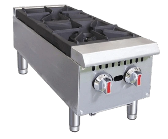 ESTUFA A GAS DE DOS QUEMADORES-OT-RB-2