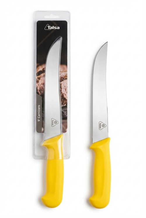 Cuchillo Carnicero 9" Amarillo 25040062