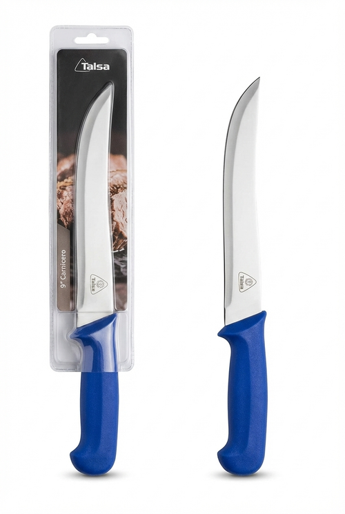 Cuchillo Carnicero 9" Azul 25040062