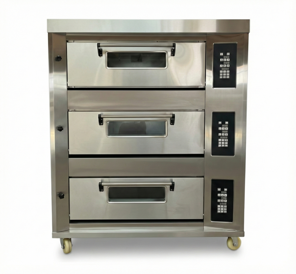 Horno Gavetero a Gas 3 Gavetas