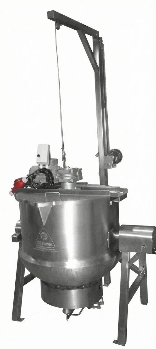 Marmita Volcable Gas Con Agitador MGA50