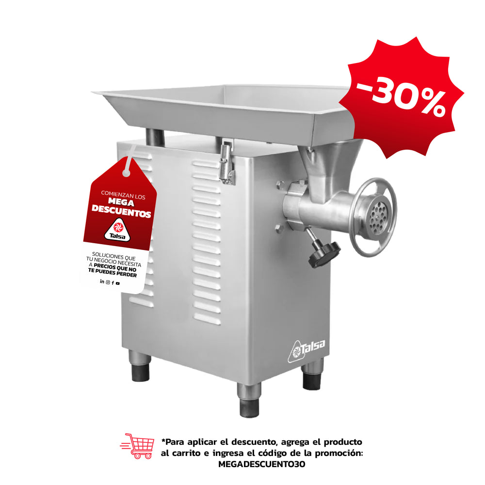 Molino Para Carnes Talsa 22 1.5Hp 110V
