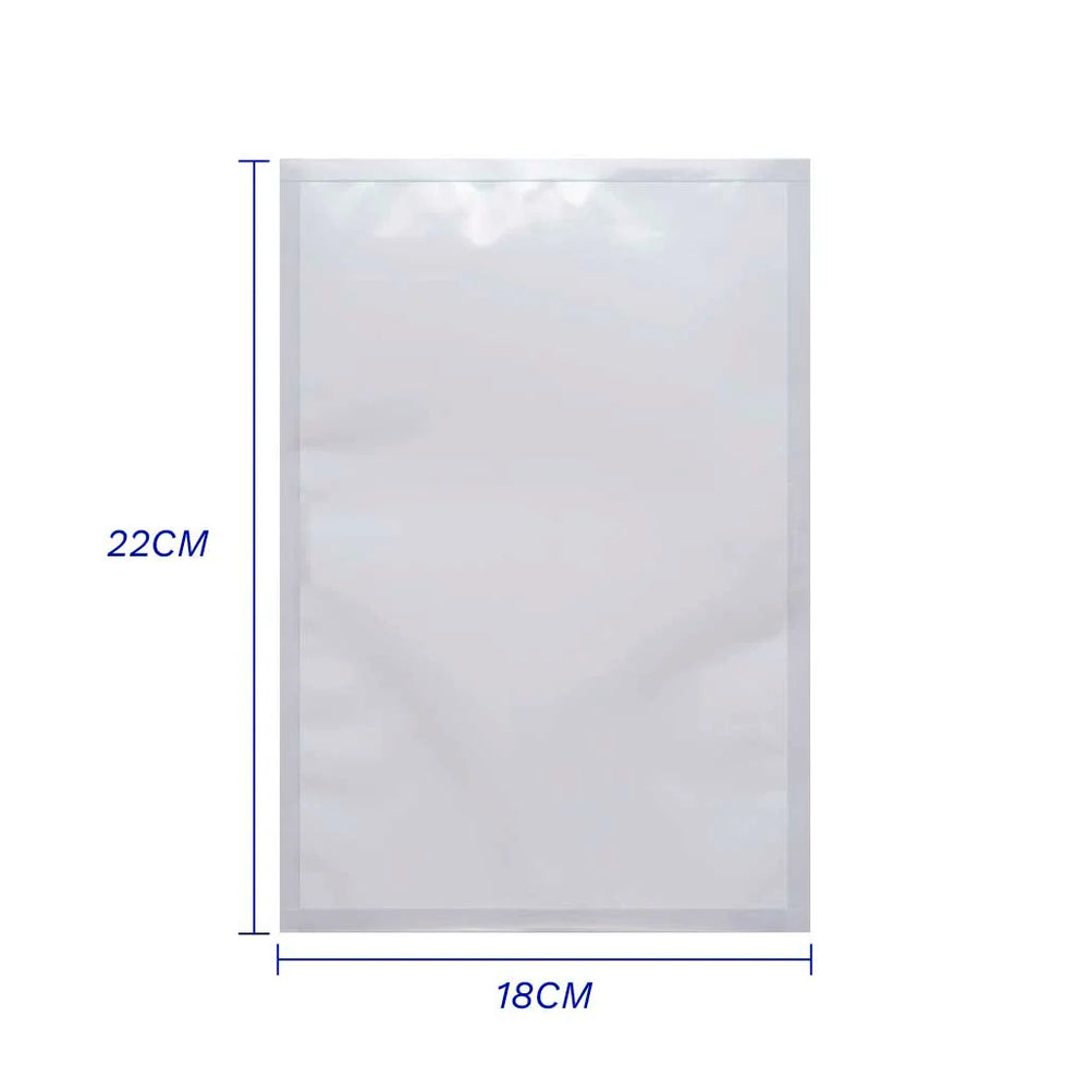 bolsa plana para empaque al vacío 18x22 cm - Ci talsa colombia