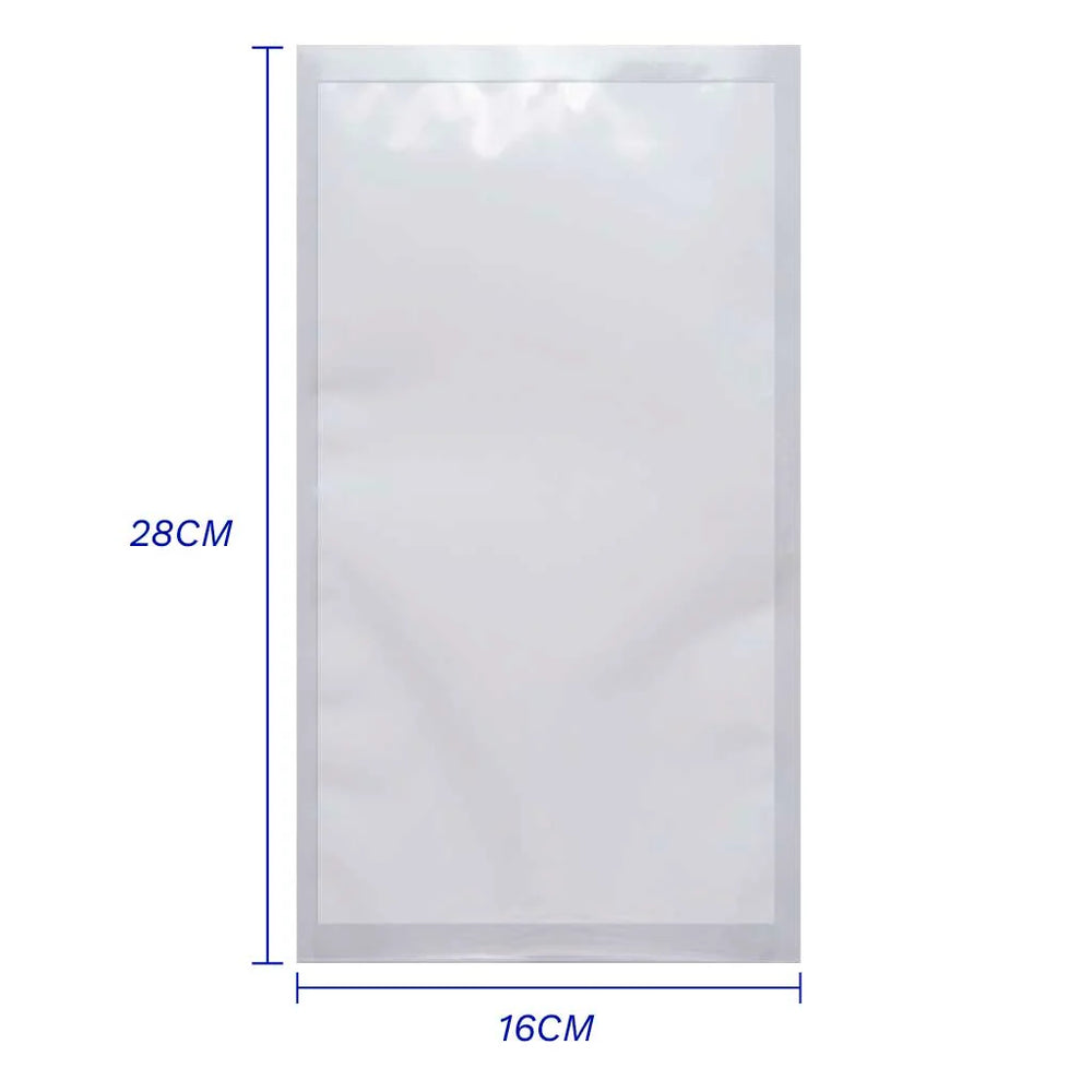 bolsa plana para sellado manual o automatico 16x28 cm 70 micras