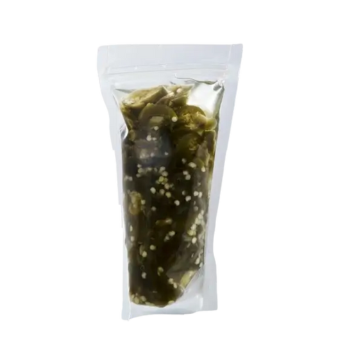 Bolsa Flex Up Pet/Flexible Transparente Sin Impresión 10 X 18 CM + FFA 6 CM - 102 Micras - Con Zipper X 200 Unidades