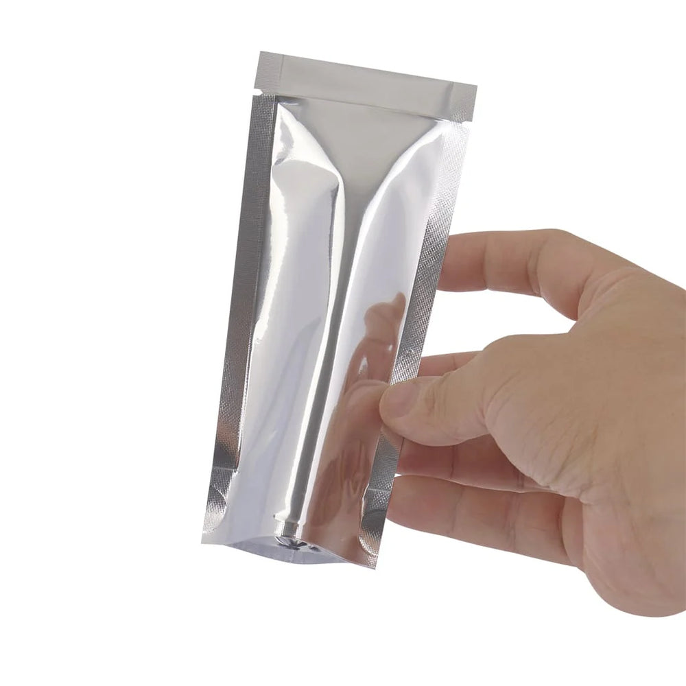 bolsa flexible metálixa pequeña 10x18 cm - Ci talsa colombia