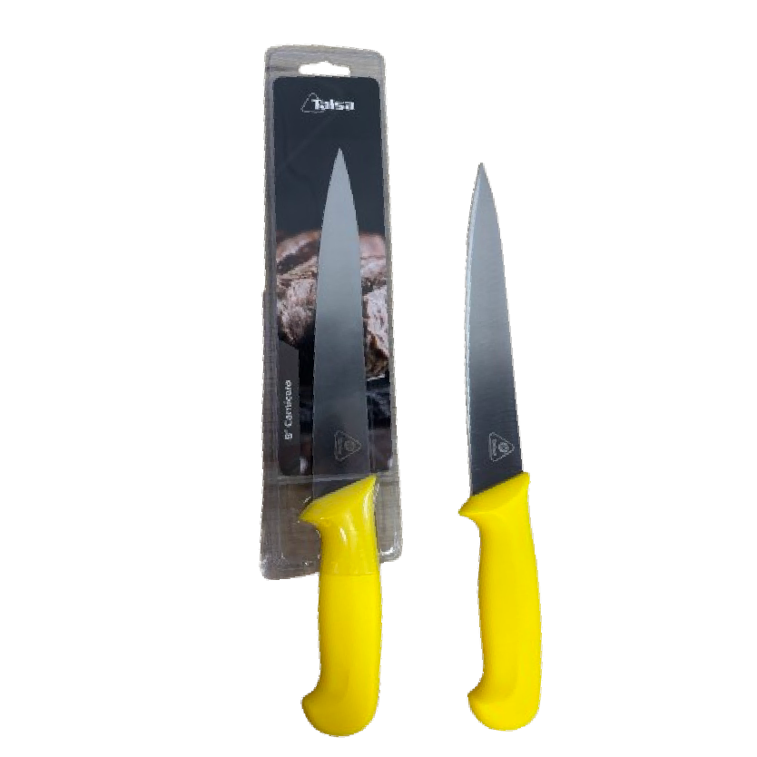 Cuchillo Carnicero 8" Amarillo 25040069