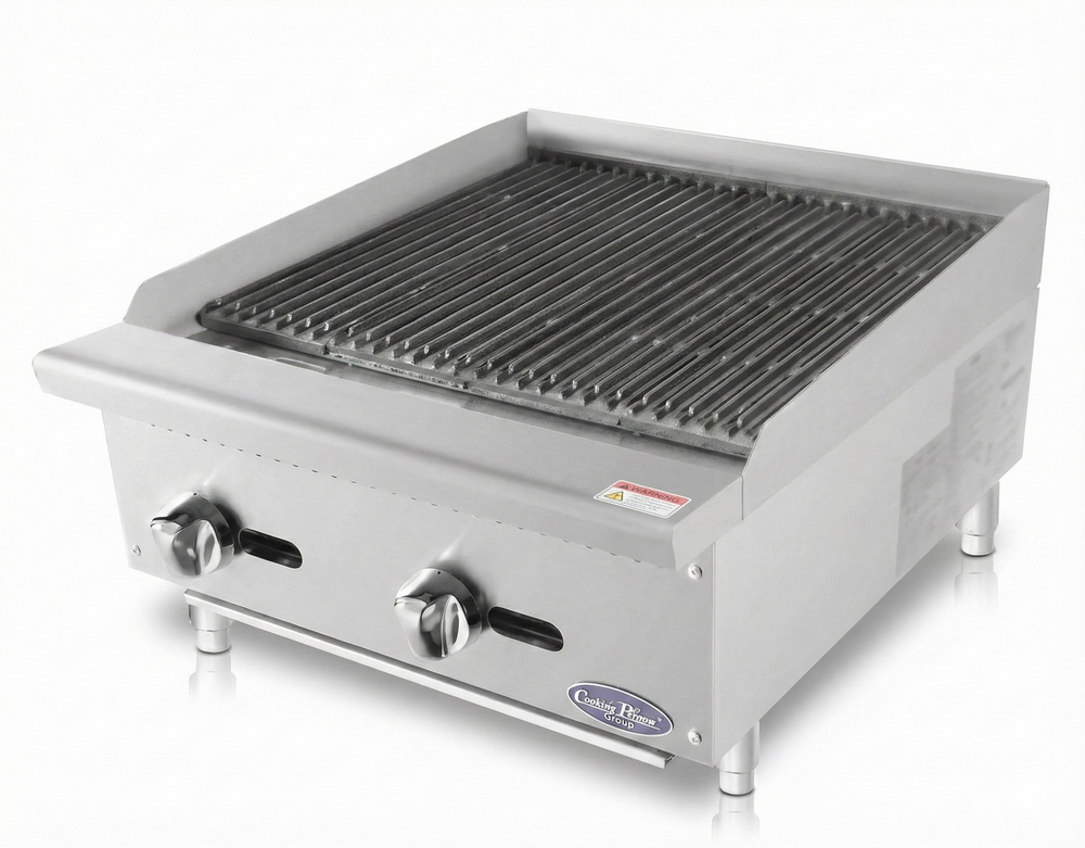 Parrilla de Sobreponer a Gas 2 Quemadores