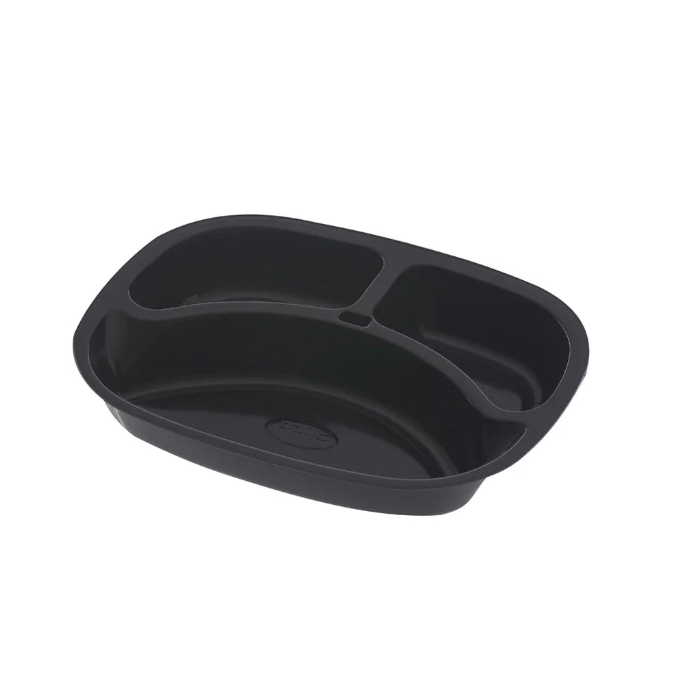 base empaque platos 3 divisiones en bops