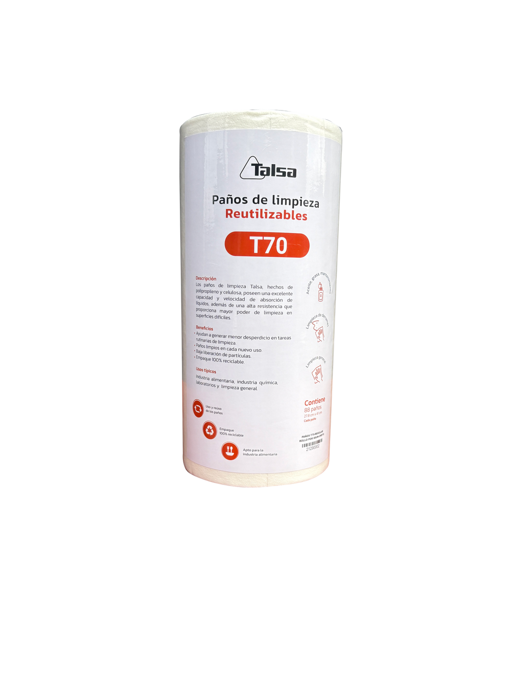 Paños reutilizables Talsa | T70