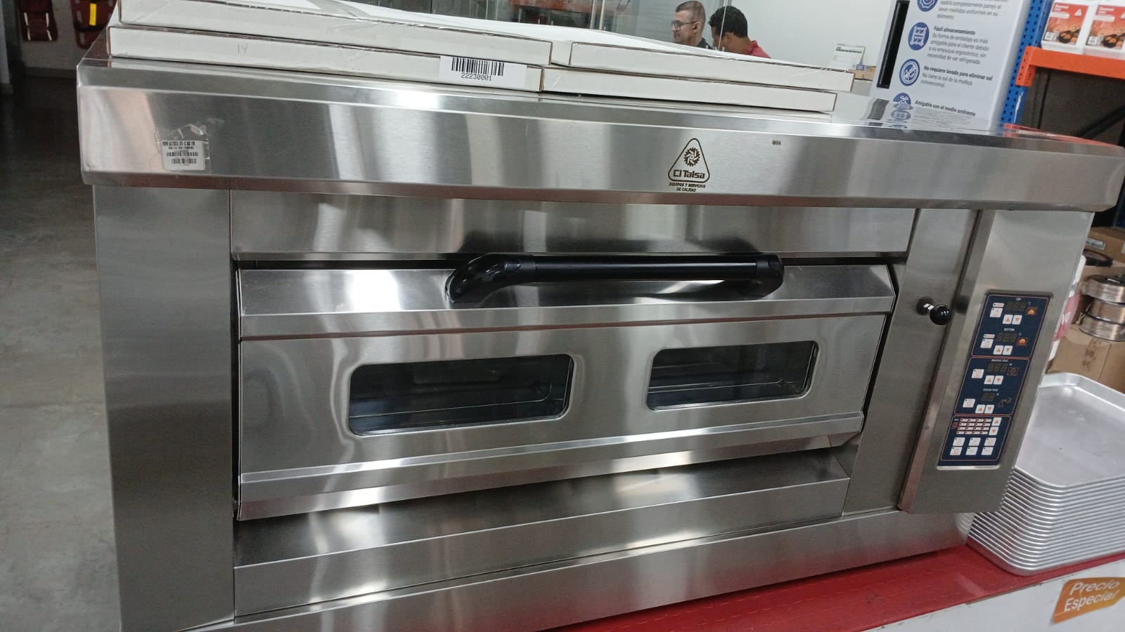 HORNO GAS DIGITAL GFO-2C INOX 110V