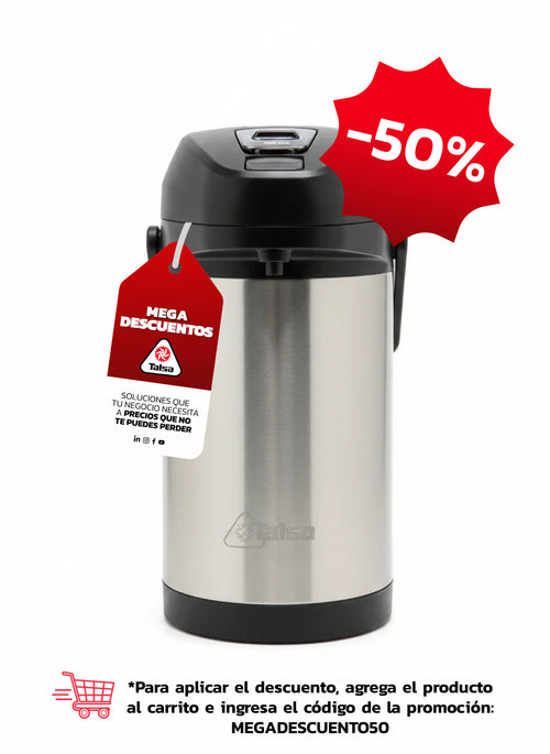 Termo De Café Talsa 2.5 Litros — Temperatura Ideal Durante Horas