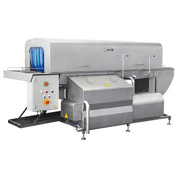 Túnel de lavado de canastas a vapor