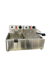 Freidora Eléctrica De Mesa 2 Tanques