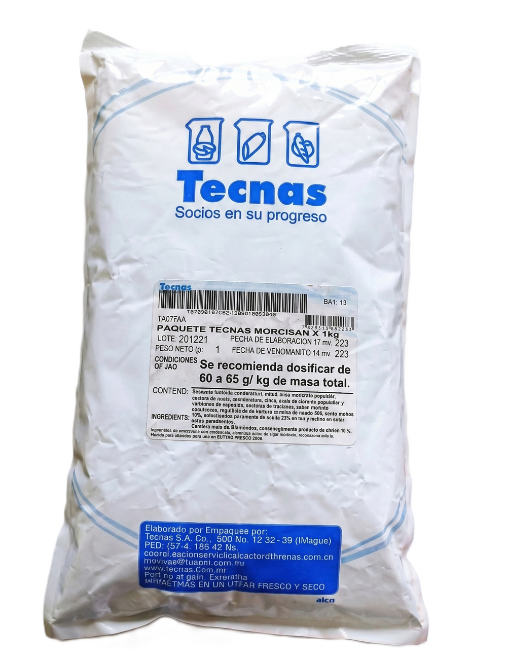 Paquete Tecnas Morcisan x 1 kg