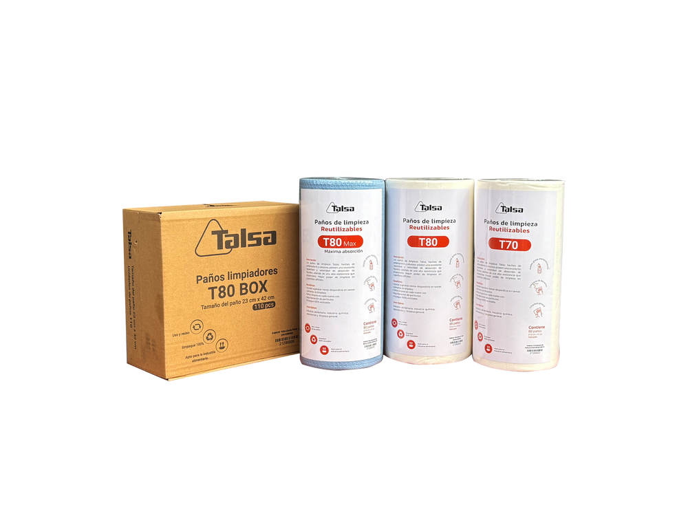 Paños reutilizables Talsa | T80 Max