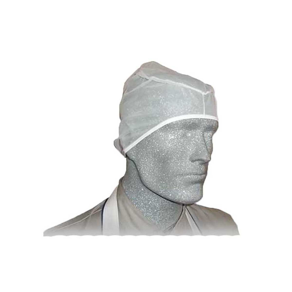 Gorro Blanco en Tela