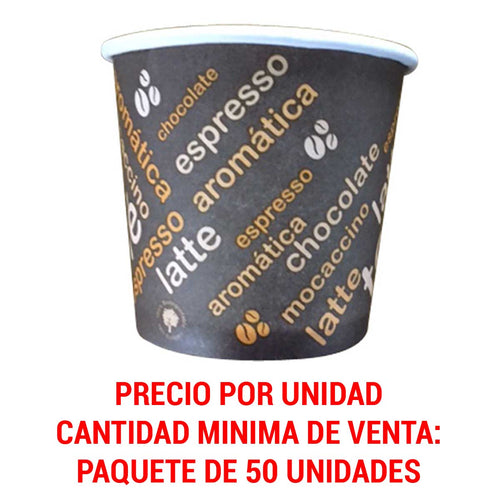 Vaso Vending Generico 4OZ GOURMET KOS